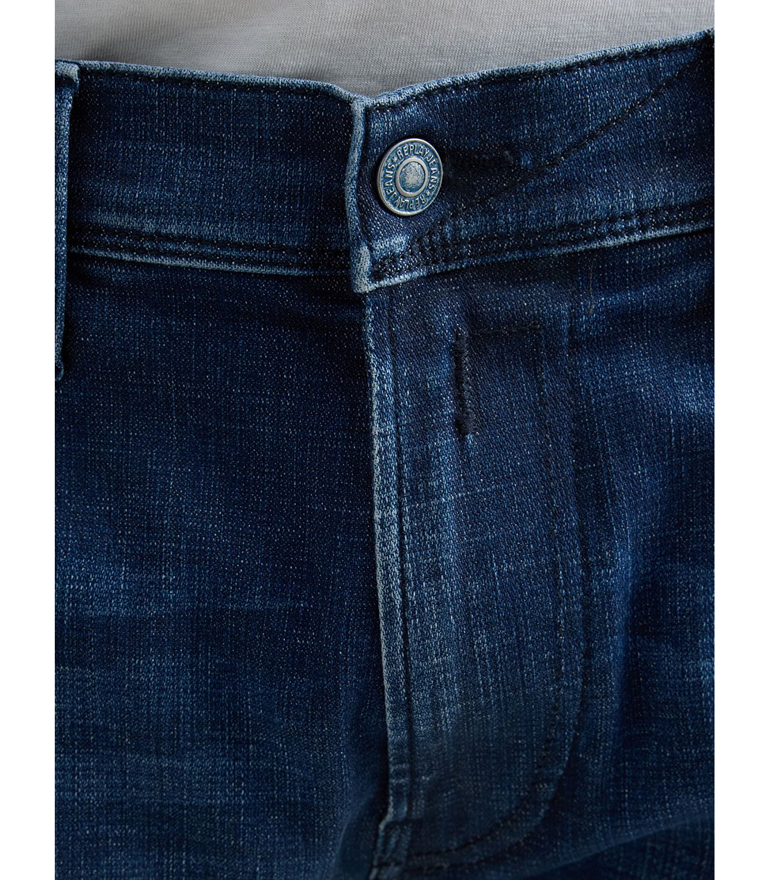 スリムフィットANBASS Hyperflex Matrix ストレッチデニム 詳細画像 ブルー 7